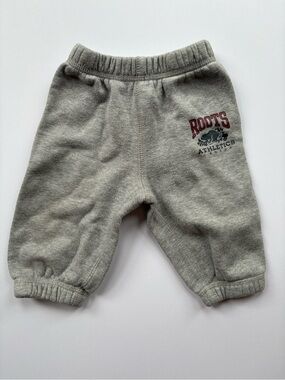 Baby Roots Gray Sweatpants (6-12 months)